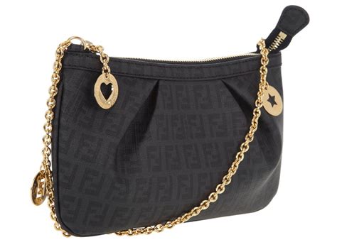 fendi shoulder bag gold chain|fendi handbags.